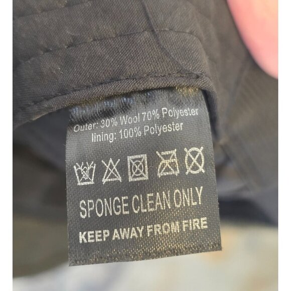 Heritage Traditions Retro Paperboy Cap Wool Patchwork Olive Brown Stretch Band O - Picture 8 of 10